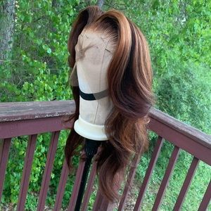 Gorgeous Custom 20’ virgin lace front wig